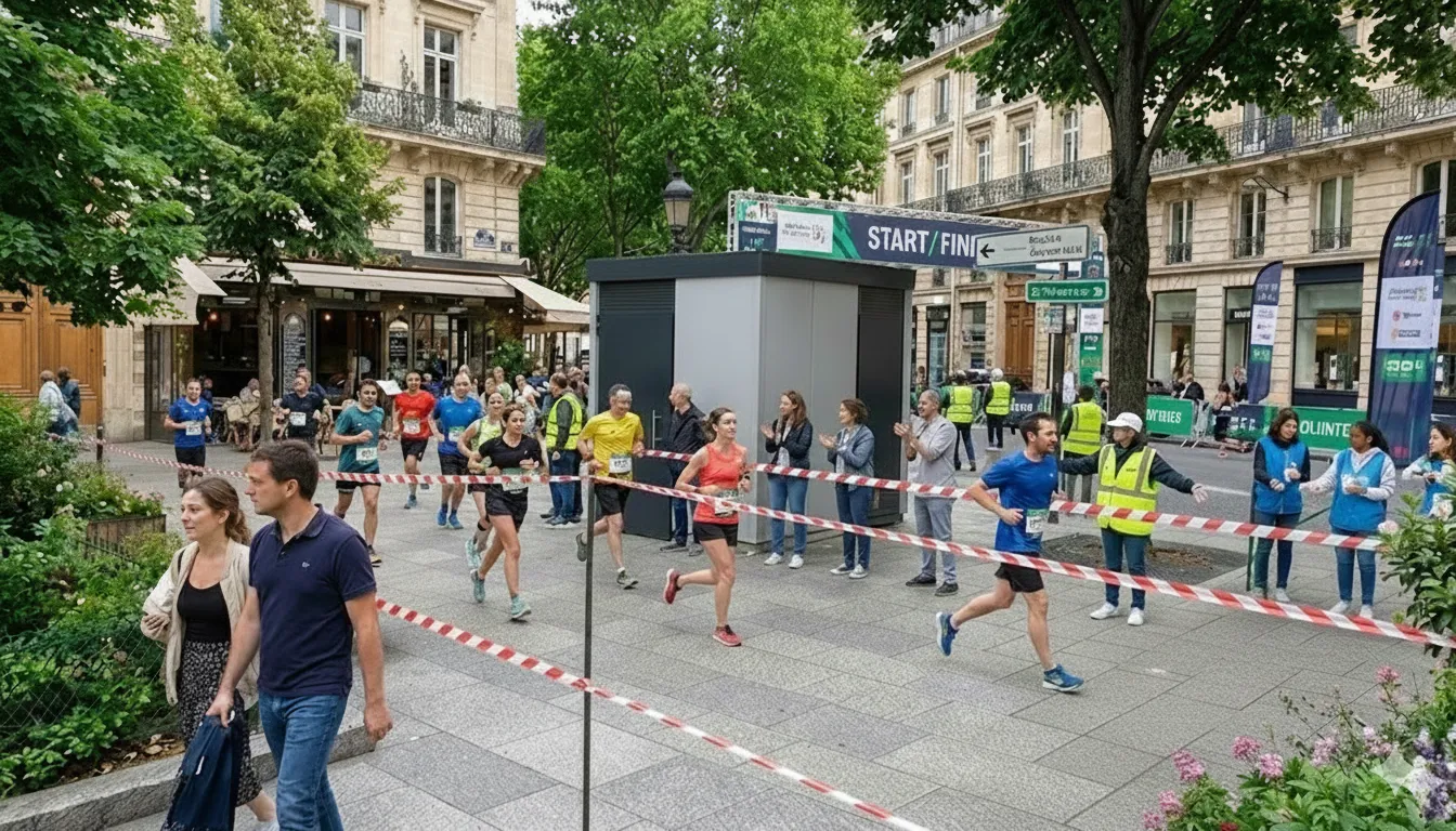 Les sanitaires publics face aux grands événements